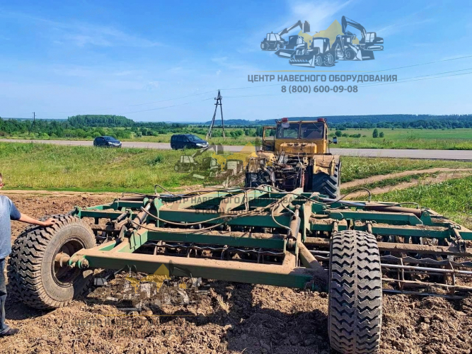 Борона дисковая БДМ 6х4 ПС на К-700
