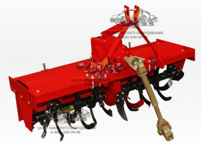 Почвофреза 1GQN-160 УРАЛЕЦ захват 1,6м (Красная) СРЕДНИЙ РЕДУКТОР