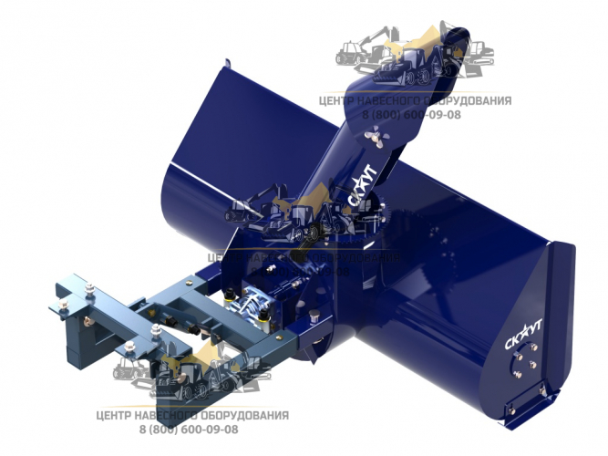 Снегоуборщик роторный Файтер SB-1160 на T-220B на минитракторы