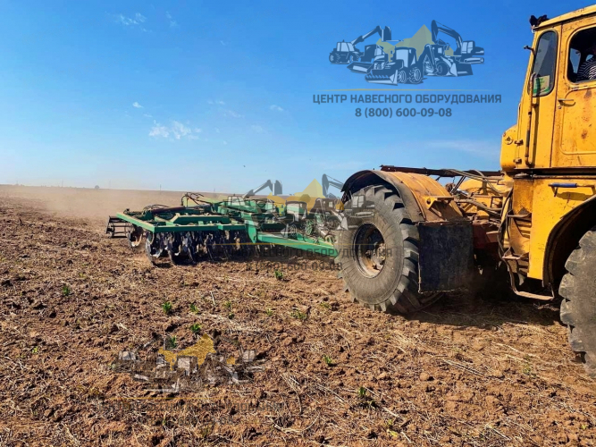 Борона дисковая БДМ 6х4 ПС на К-700
