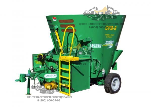Кормораздатчик СРВ-8 с выгрузным конвейером