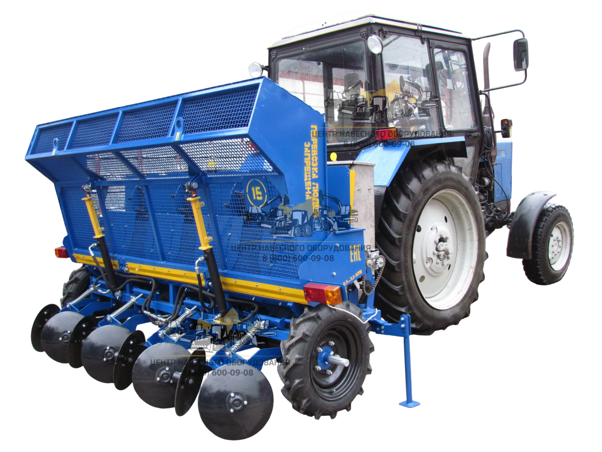 Картофелесажалка навесная четырехрядная КСМ-4Н