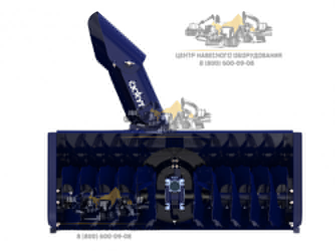 Снегоуборщик роторный СКАУТ SB-1160 на T-220B на минитракторы