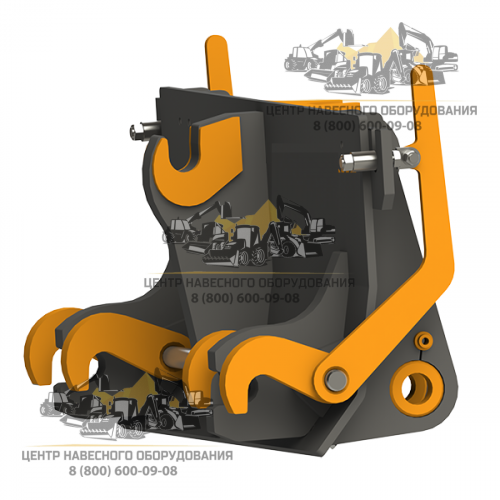 Быстросъём HookType 3000 кг на фронтальные погрузчики