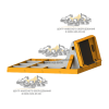 Планировщик (выравниватель грунта), ширина 1800 мм для экскаватора-погрузчика