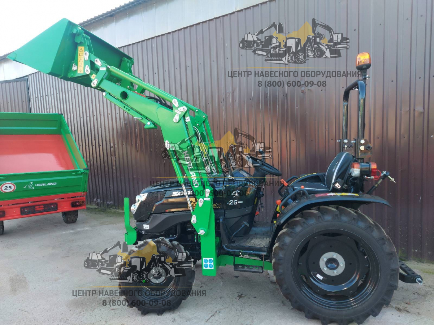 Фронтальный погрузчик (КУН) Kerland S26 SOLIS
