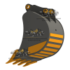 Ковш 600 мм на JCB 3CX/4CX на экскаватор-погрузчик