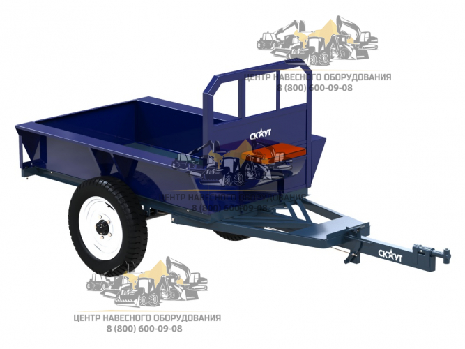 Прицеп (полуприцеп) СКАУТ 1ПТС-1T