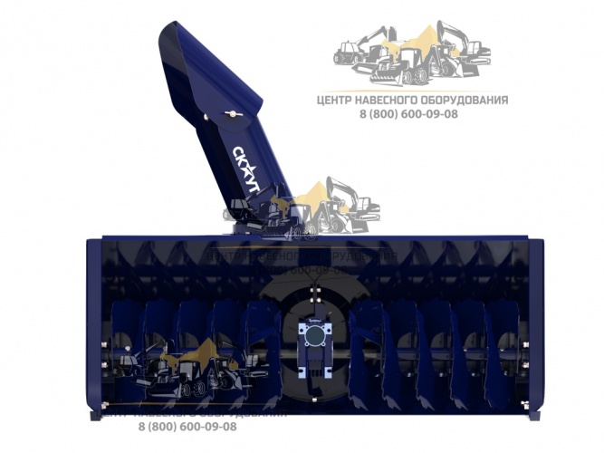 Снегоуборщик роторный Файтер SB-1160 на T-220B на минитракторы