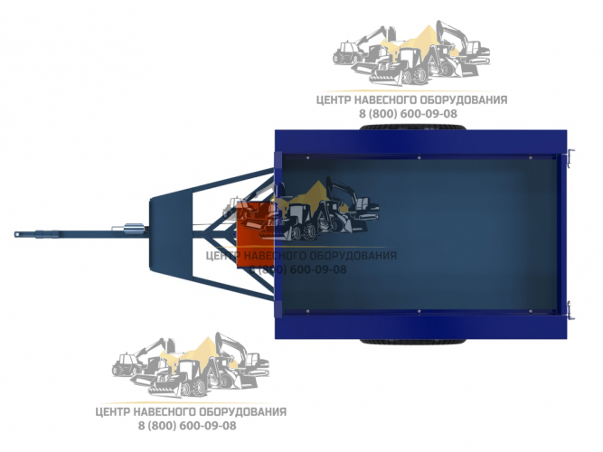 Прицеп (полуприцеп) СКАУТ 1ПТС-1T