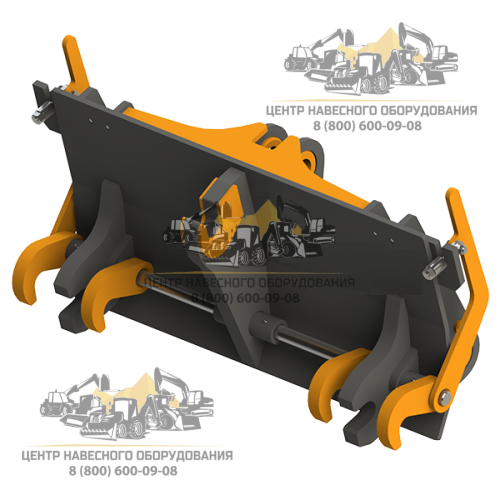 Быстросъём HookType 3000 кг на фронтальные погрузчики