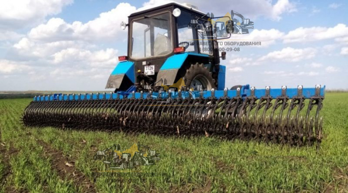 Борона-мотыга ротационная АГРОЛЮКС-7 (складная)